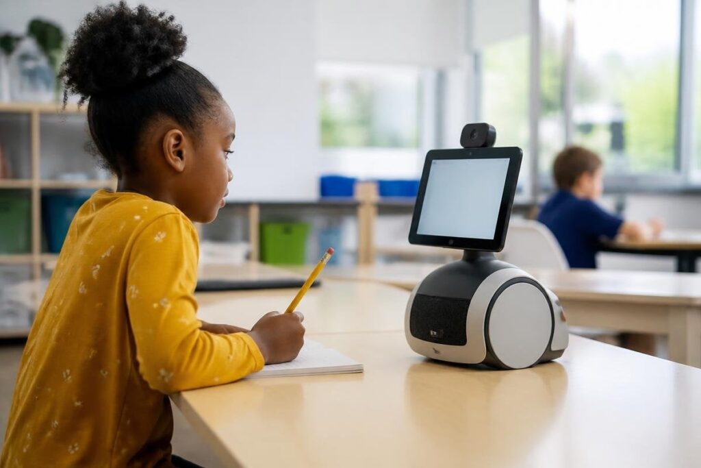 Robot tutors can give practice, but the risks start with the data